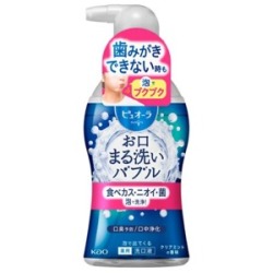花王　ピュオーラ 泡で出てくる洗口液 クリアミント１８０ｍｌ