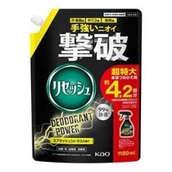 花王　リセッシュ　デオドラントパワー　スプラッシュシトラスの香り　つめかえ用　１１８０ｍｌ