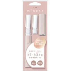 貝印　bi-hada ompa 音波振動カミソリ Lホルダー替刃式2個付（内１個は本体に装着）