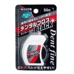 クリエイト　デントファイン　デンタルフロスブラック５０ｍ