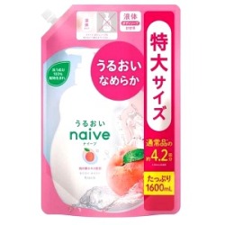 クラシエ ナイーブ ボディソープ 桃の葉エキス配合 詰替用  1600ml