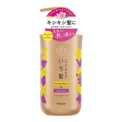 クラシエ　いち髪　ダメージリペア＆カラーケア　シャンプー　ポンプ４８０ｍｌ