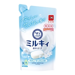 牛乳石鹸　ミルキィ　ボディソープ　せっけんの香りつめかえ３６０ｍｌ