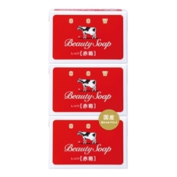 牛乳石鹸　カウブランド　赤箱　９０ｇ×３個パック