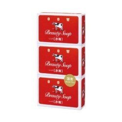 牛乳石鹸　カウブランド　赤箱 ８５ｇ×３個入
