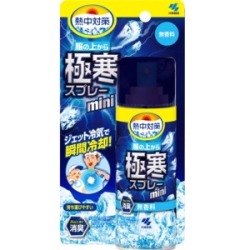 小林製薬　服の上から極寒スプレー　ミニ無香料　９３ｍｌ