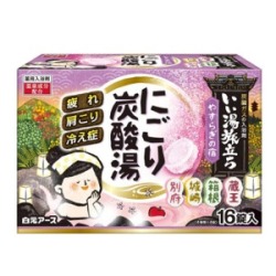 白元アース　いい湯旅立ち　にごり　炭酸やすらぎの宿１６錠