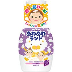 白元アース  あわあわランド　ぶどうの香り　300ｍｌ
