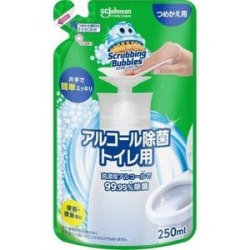 ジョンソン スクラビングバブル　アルコール除菌　トイレ用　つめかえ用　２５０ｍｌ