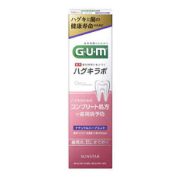 サンスター　ガムハグキラボ　デンタルペースト　ナチュラルハーブミント８５Ｇ