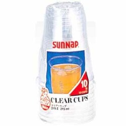 サンナップ クリアーカップ 215mL　10個入