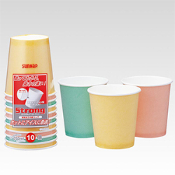 サンナップ　ストロングカップカラーアソート 250ml　１０個入
