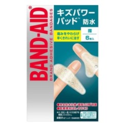 ジョンソン＆ジョンソン　バンドエイド　キズパワーパッド　指用２サイズ　６枚入