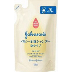 ジョンソンエンドジョンソン　ベビーベビー全身シャンプー泡タイプ　詰替用 350ｍｌ