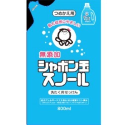 シャボン玉 シャボン玉　スノール 液体タイプ つめかえ用 800ml　