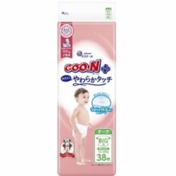 大王製紙　　グーンプラス　敏感肌設計テープ　ＢＩＧサイズ３８枚