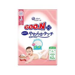 大王製紙 グーンプラス 敏感肌にやわらかタッチ　テープ　 Ｓサイズ６２枚 