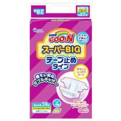 大王製紙  グーン　スーパーＢＩＧ　テープ止めタイプ　２８枚