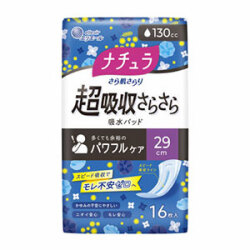 大王製紙　ナチュラ さら肌さらり 超吸収さらさら吸水パッド １６枚入