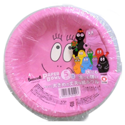 【数量限定】日本デキシー　バーバパパスーパーボウル５枚１８ｃｍ