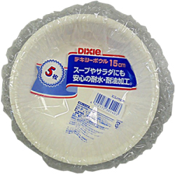 日本デキシー　エコノウェアボウル１５ｃｍ　５枚入