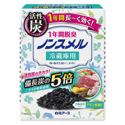 白元アース　ノンスメル 冷蔵庫用 置き型 1年間脱臭２５ｇ