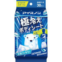 白元アース　アイスノン　極冷えボディシート３０枚
