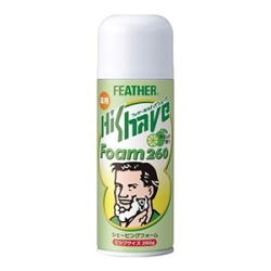 フェザー 薬用ハイシェーブフォーム ライム　２６０