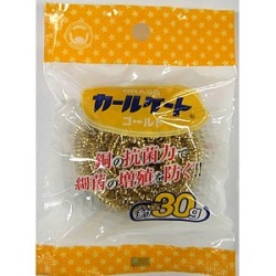 ボンスター  抗菌カールケートゴールド　たわし　30g