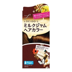 マンダム　ルシードエル　ミルクジャムヘアカラー＃生チョコガナッシュ レディース用髪染め１組