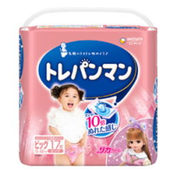 ユニチャーム　トレパンマン　ピンク　ビッグサイズ１７枚