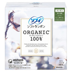 ユニチャーム　ソフィ　ソフトタンポンオーガニック１００％Ｓ２７個