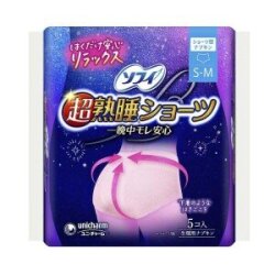ユニチャーム ソフィ 超熟睡ショーツ ＳＭサイズ５枚