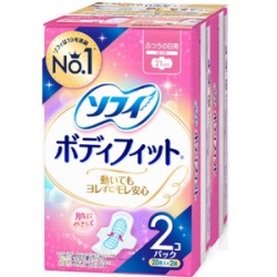 ユニチャーム　ソフィ　ボディフィット　ふつうの日用　２０個×２個入