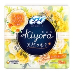 ユニチャーム  ソフィ  キヨラフレグランス フローラルシトラスの香り　（生理用ナプキン）