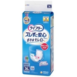 ユニチャーム　ライフリー　ズレずに安心紙パンツ専用尿とりパッド３６枚