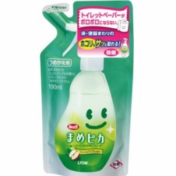 ライオン　ルックまめピカトイレのふき取りクリーナー詰替１９０ＭＬ