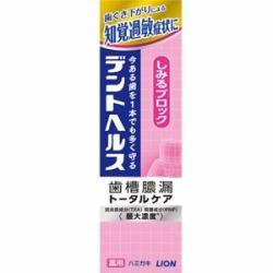 ライオン デントヘルス 薬用ハミガキ しみるブロック 85g