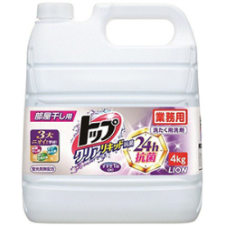 ライオン　トップ クリアリキッド抗菌　４ＫＧ　業務用