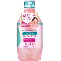 ライオン　システマ ハグキプラス プレミアム デンタルリンス アルコール６００ｍｌ