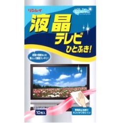 リンレイ　液晶テレビひとふきシート　１０枚