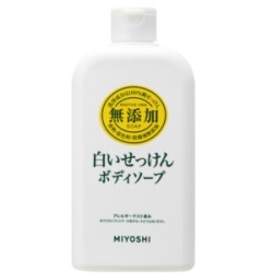 ミヨシ石鹸　無添加　白い石鹸ボディソープ４００ＭＬ