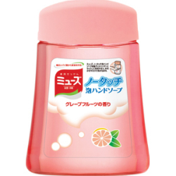 アース製薬　ミューズ ノータッチ泡ハンドソープ ボトル グレープフルーツの香り　250mL