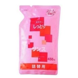 エスケー石鹸　しっとりリンス つめかえ ４５０ｍｌ　