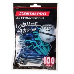 デンタルプロ デンタルプロスパイラルフロスピック１００本