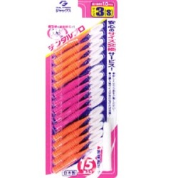 ジャックス　デンタルプロ　歯間ブラシ　１５本入　Ｓサイズ