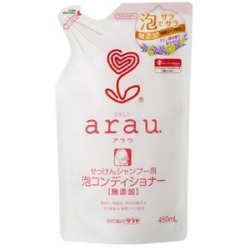 東京サラヤ アラウ　(arau) 泡せっけんコンデショナー つめかえ 450ml