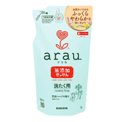 サラヤ　アラウ　洗たく用せっけんゼラニウム　つめかえ１Ｌ