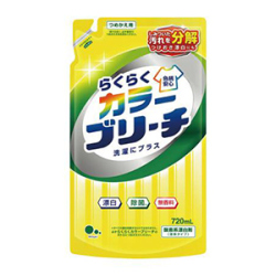 ミツエイ　らくらくカラーブリーチ 衣料用 酸素系漂白剤 つめかえ７２０ｍｌ