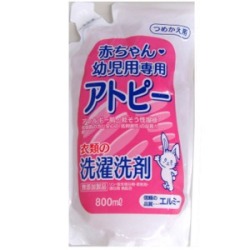 コーセー　エルミー　赤ちゃん衣類洗剤　詰替８００ＭＬ